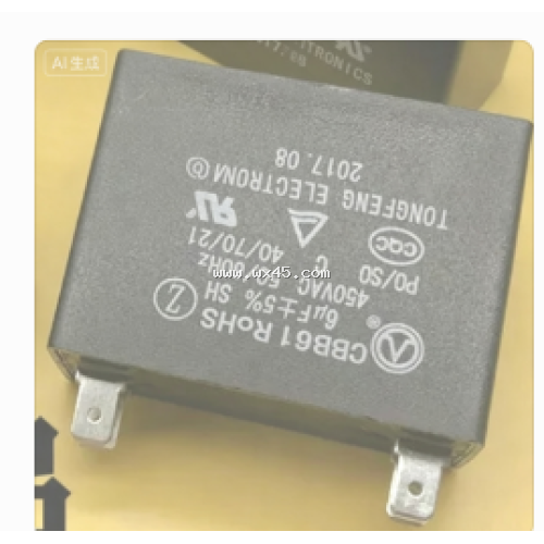 5246A605J00R-薄膜电容CBB611A-450VAC-6μF±5%(双插片)$CBB61-…