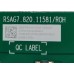 海信70E3F主板 RSAG7.820.11581 屏HD700Y1U41 物料编码293764