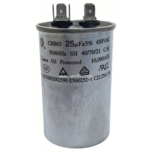 5246R257J10R-薄膜电容CBB65A-1K-450VAC-25μF±5%$CBB65A-1…